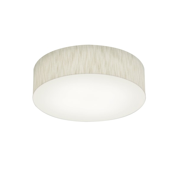 Anton 12" LED Ceiling - Jute Shade